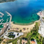 Vue de Cogolin dans le Golfe de Saint-Tropez