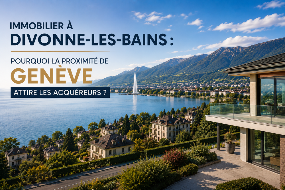 Immobilier à Divonne-les-Bains près de Genève