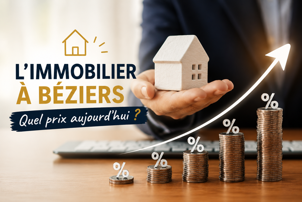 Prix de l'immobilier à Béziers : évolution des prix au m² des maisons et appartements