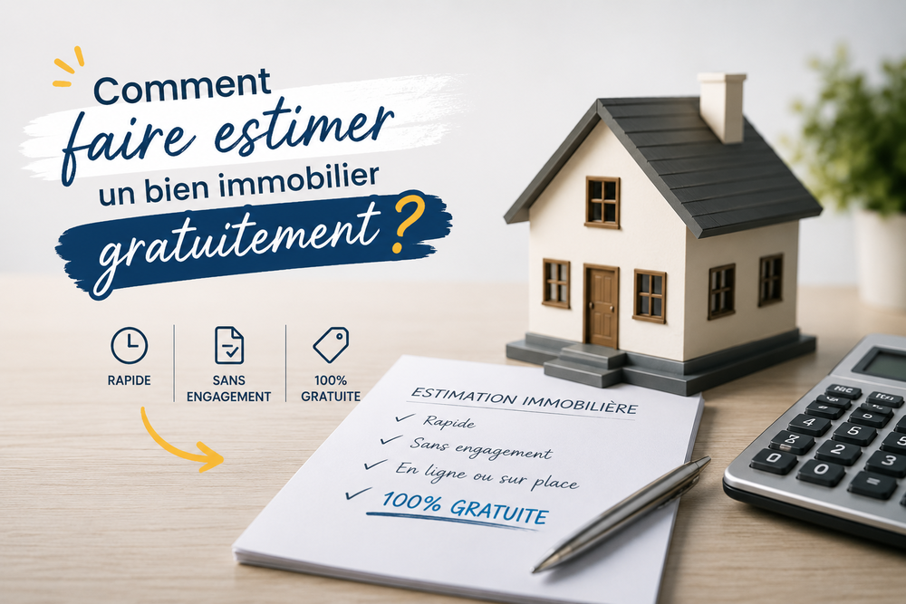 Estimer un bien immobilier gratuitement avec un professionnel de l'immobilier lors d'une évaluation à domicile.