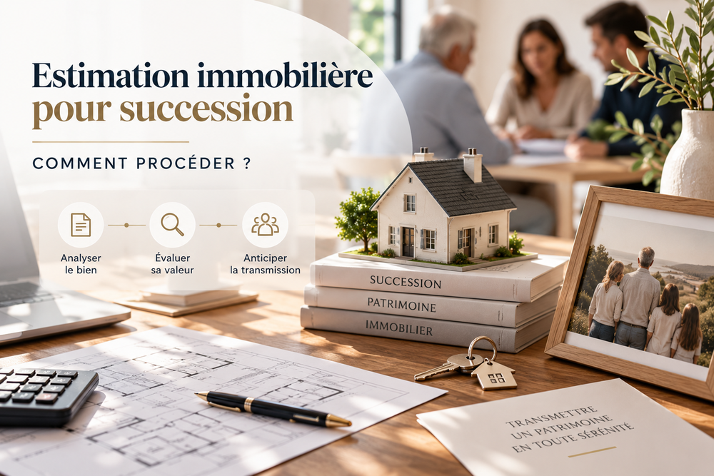 Estimation immobilière pour succession